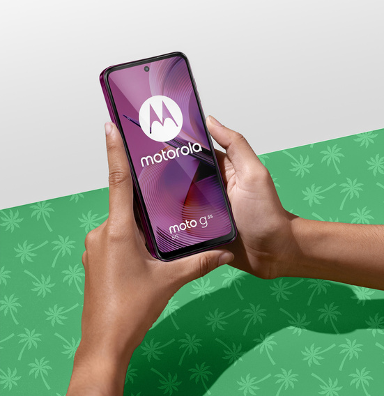 Sticlă temperată 5D Full Glue Smart Palm pentru Motorola Moto G55 5G