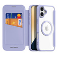 Dux Ducis Huse pentru iPhone 16 Plus, Skin X Pro, MagSafe, violet