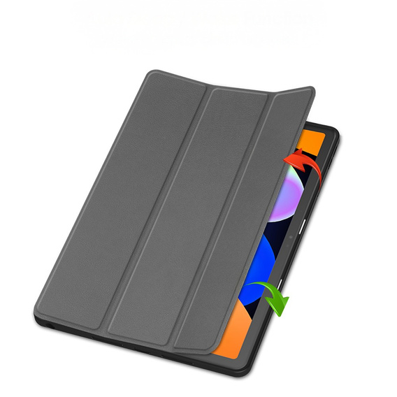 Husă pentru Lenovo Idea Tab 11" / Tab K11 11" (2 gen.), stand, Smartcase cu suport pentru stylus, gri