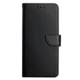 Cu clapetă pentru Samsung Galaxy A35 5G, Split Leather Wallet, negru