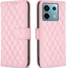 Cu clapetă pentru Xiaomi Redmi Note 13 Pro 5G, Wallet, BINFEN COLOR, roz