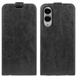 Cu clapetă pentru Samsung Galaxy S25 Edge, Flip, negru