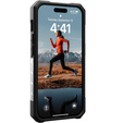 Carcasă Urban Armor Gear pentru iPhone 15 Pro, Plasma, transparent / negru