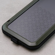 Love Mei Huse pentru iPhone 12, armored with glass, verde