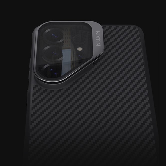 Husă Nillkin Carboprof MagSafe pentru Samsung Galaxy S26 Ultra, negru