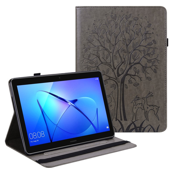 Carcasă cu clapetă pentru Realme Pad 10.4, tree, gri