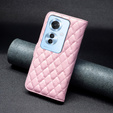Cu clapetă pentru Oppo Reno 11F 5G, Wallet, BINFEN COLOR, roz