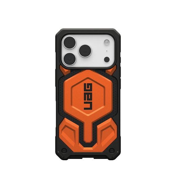 Carcasă Urban Armor Gear pentru iPhone 17 Pro, Monarch Pro MagSafe, portocaliu