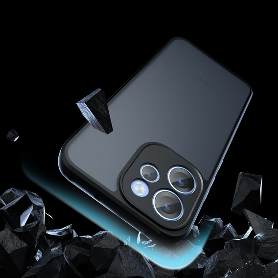 Husă Fusion Hybrid pentru Oppo Reno 15 F / 15 FS, negru