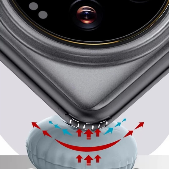 Carcasă Fusion Hybrid cu inel magnetic MagSafe pentru Xiaomi 13 Ultra