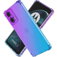 Husa pentru Motorola Moto G85, Gradient Dropproof, Violet / albastru