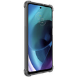 IMAK Huse pentru Motorola Moto G71 5G, Dropproof, transparent / negru