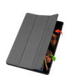 Husă pentru Samsung Galaxy Tab S10 Ultra, Smartcase cu spațiu pentru stylus, gri