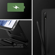 Husă tastatură pentru Samsung Galaxy Tab S10+/S9 FE+ Plus/S9+/ S8+/ S7+/ S7 FE, Dexnor Magnetic Keyboard Touchpad, negru