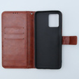 Cu clapetă pentru Motorola Moto G54 5G, Crazy Horse Wallet, maro