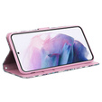 Cu clapetă pentru Samsung Galaxy A14 4G/5G, Wallet, violet