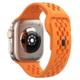 Curea din silicon pentru Apple Watch 1/2/3/4/4/5/6/6/7/8/SE/ULTRA 42/44/45/49MM, portocaliu