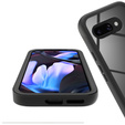 Carcasă pentru Google Pixel 9a, Shockproof, cu folie pentru ecran, pentru MagSafe, negru