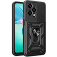 Husă blindată pentru Honor 200 Lite, CamShield Slide, negru