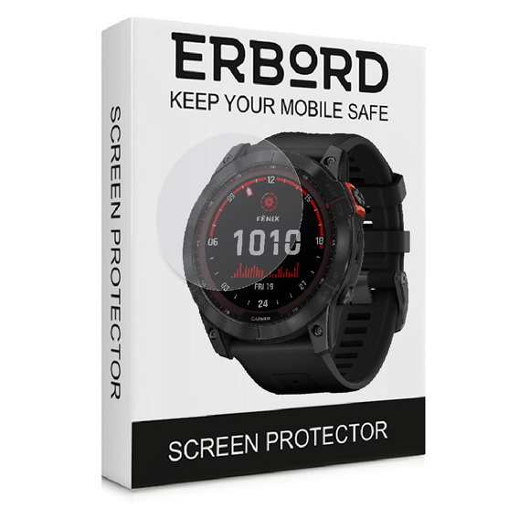3x ERBORD Hydrogel Foil pentru Garmin Fenix 7
