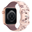 Curea din silicon pentru Apple Watch 1/2/3/4/5/6/7/8/9/SE 38/40/41/mm