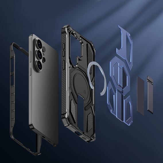 Husă de protecție compatibilă cu MagSafe, cu suport pentru Samsung Galaxy S26 Ultra