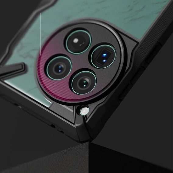 Husă Ringke Fusion X transparentă / neagră pentru OnePlus 12 5G