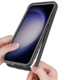 Carcasă pentru Samsung Galaxy S24 FE, Shockproof, cu folie, negru