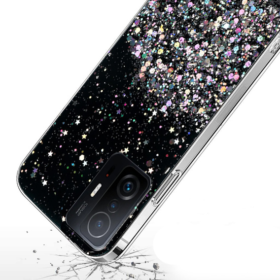 Huse pentru Xiaomi 11T / 11T Pro, Glittery, negru