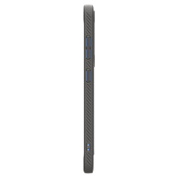 Carcasa Spigen pentru Samsung Galaxy S25, Rugged Armor MagSafe, gri + Tempered Glass 9H