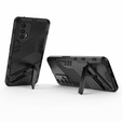 Husa pentru Realme GT 5G, Military kickstand, albastru