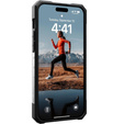 Carcasă Urban Armor Gear pentru iPhone 15 Plus, Plasma, transparent / negru