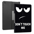 Husă pentru Lenovo Tab Plus, Smartcase, don't touch me