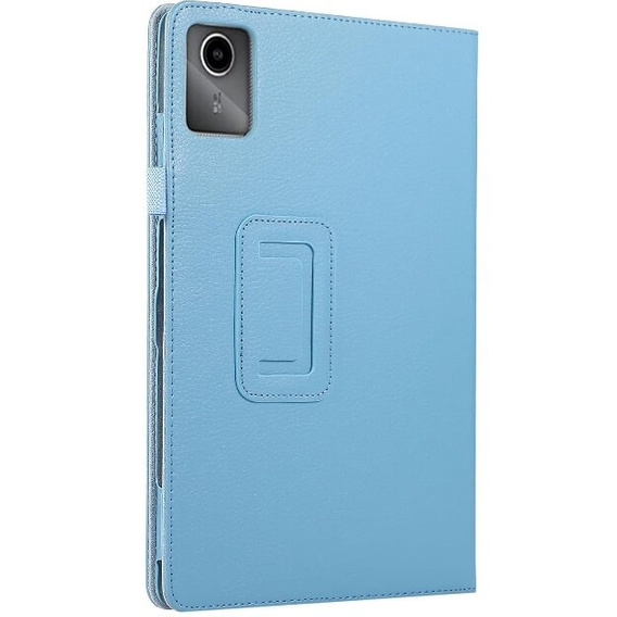 Husa pentru Lenovo Tab M11, bi-fold, cu clapetă, albastru
