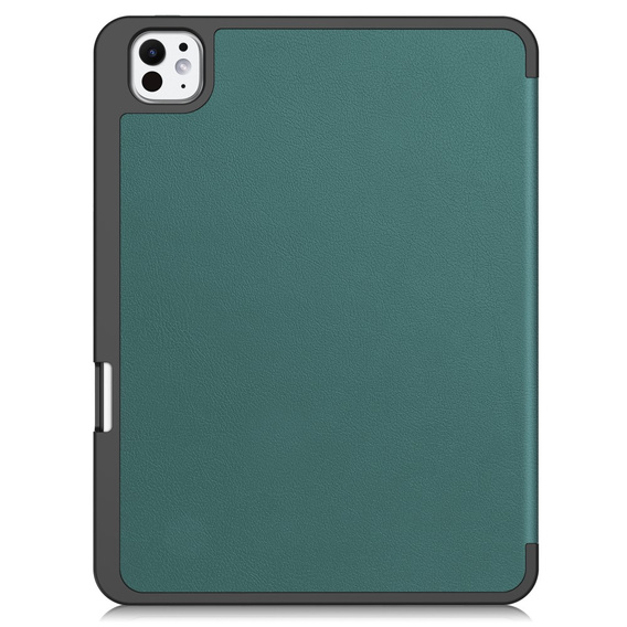 Husă pentru iPad Pro 11" 2024 (5 gen.), Smartcase cu spațiu pentru stylus, verde