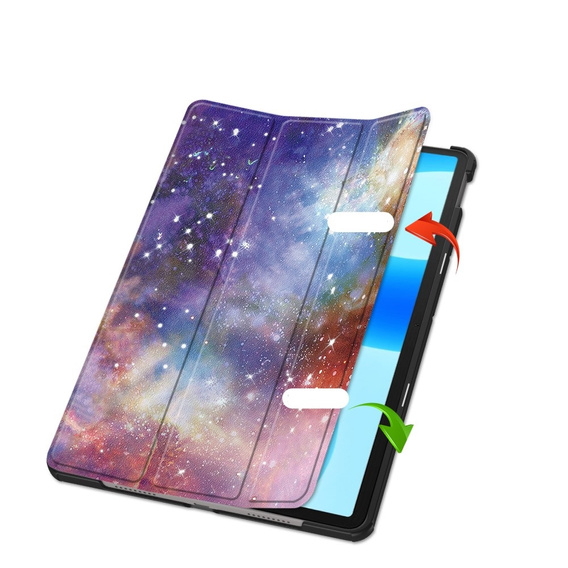 Husă pentru Huawei MatePad 11.5 2024, Smartcase, galaxy