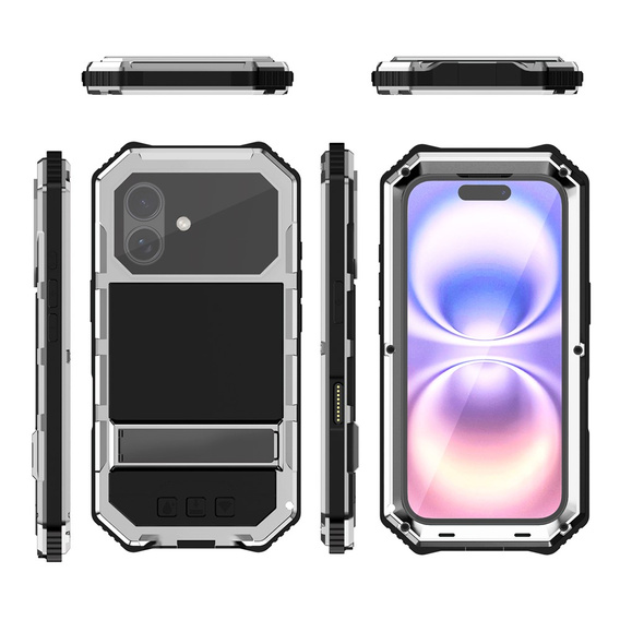 Carcasă blindată R-JUST cu suport pentru iPhone 17