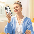 Husă pentru iPhone 13 Pro, Electro MagSafe, negru + Sticlă pentru ecran