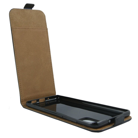 Cu clapetă pentru Samsung Galaxy A31, Flip, negru