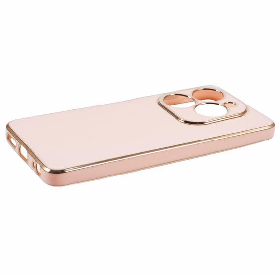 Husă pentru Infinix Hot 40i, Glamour CamShield, roz rose gold
