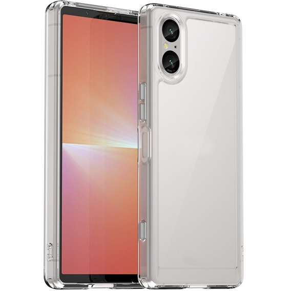 Huse pentru Sony Xperia 5 V, Fusion Hybrid, transparentă
