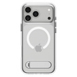 Carcasă Spigen Ultra Hybrid "S" MagSafe pentru iPhone 17 Pro, transparentă / albă