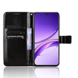 Cu clapetă pentru Vivo V50 Lite 4G / 5G, Crazy Horse Wallet, negru