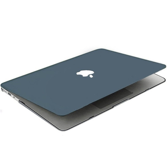 Husă pentru MacBook Air 13 A2337 M1 A2179 A1932, HardShell, albastru închis