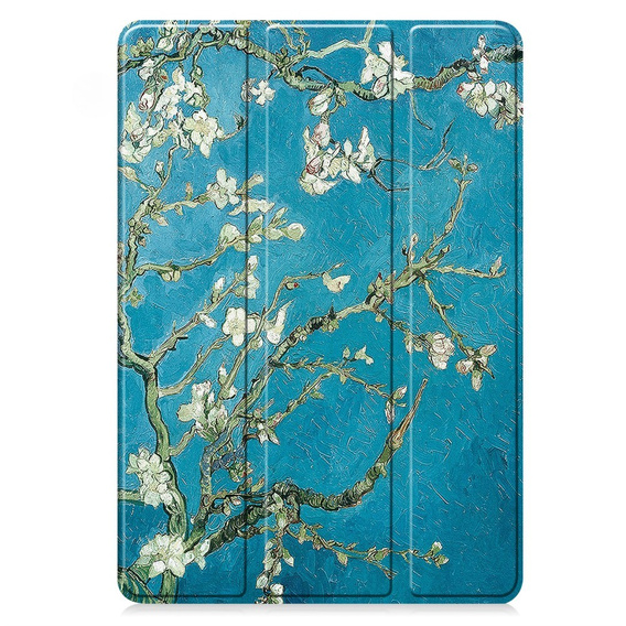 Husă pentru Xiaomi Pad 7 / Xiaomi Pad 7 Pro, Smartcase, Flowers