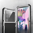 Husă pentru Samsung Galaxy S23 Ultra, R-JUST, armată, argintie