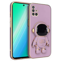 Huse pentru Samsung Galaxy A51 4G, Astronaut, violet