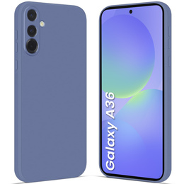 Husa pentru Samsung Galaxy A36 5G, Silicone Lite, albastru închis