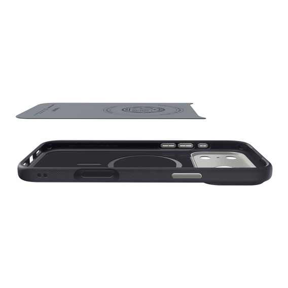 Carcasă Spigen pentru iPhone 17 Pro Max, Nano Pop Mag MagSafe, Black Sesame