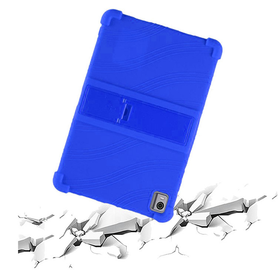 Silicon husă pentru Nokia T21, Impact, armat, albastru